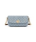 Michael Kors Nolita Small Logo Jacquard Denim Crossbody Bag