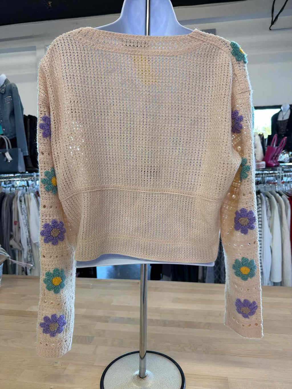 So Size S Tan Cardigan