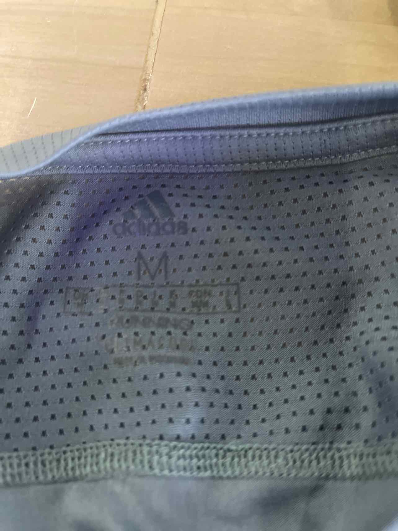 Adidas Size M Gray Preloved MENS T-shirt