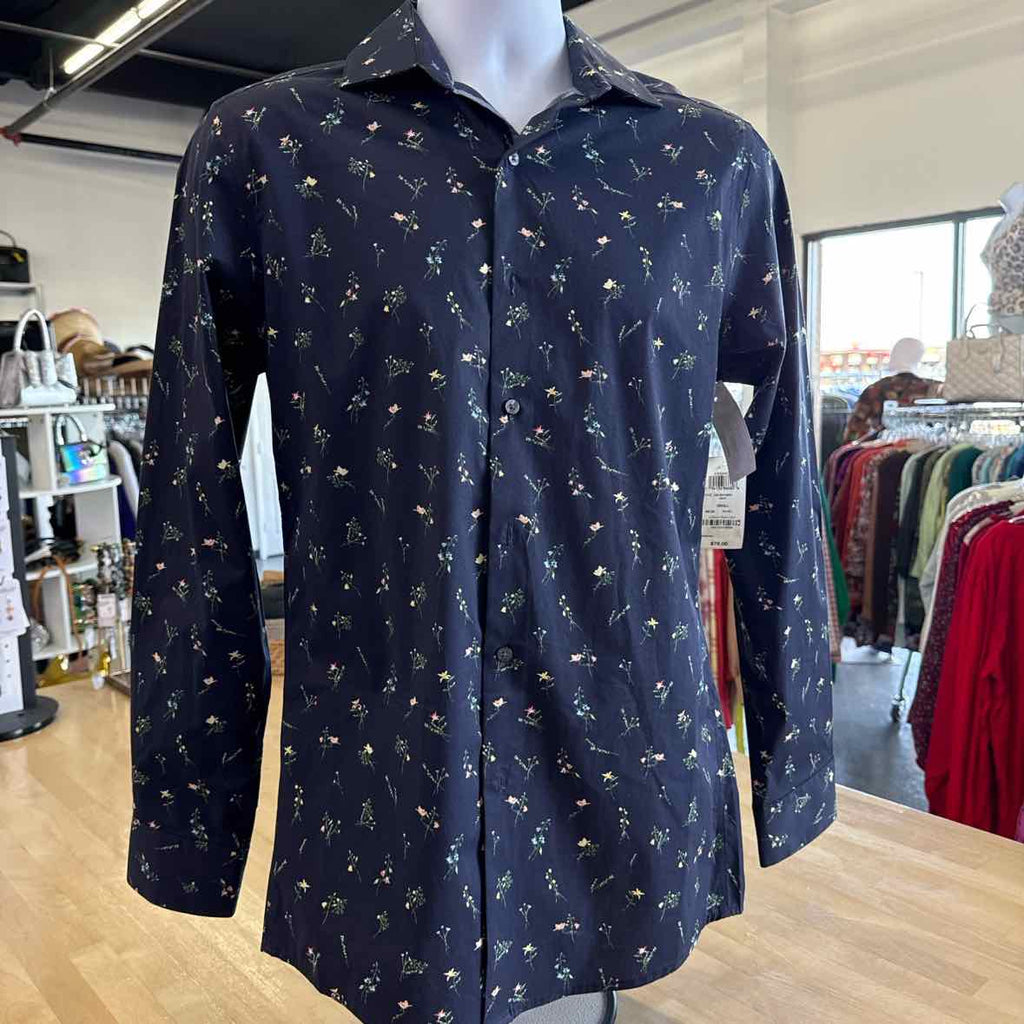 Bar Iii Mens Slim Fit Button Down Dress Shirt