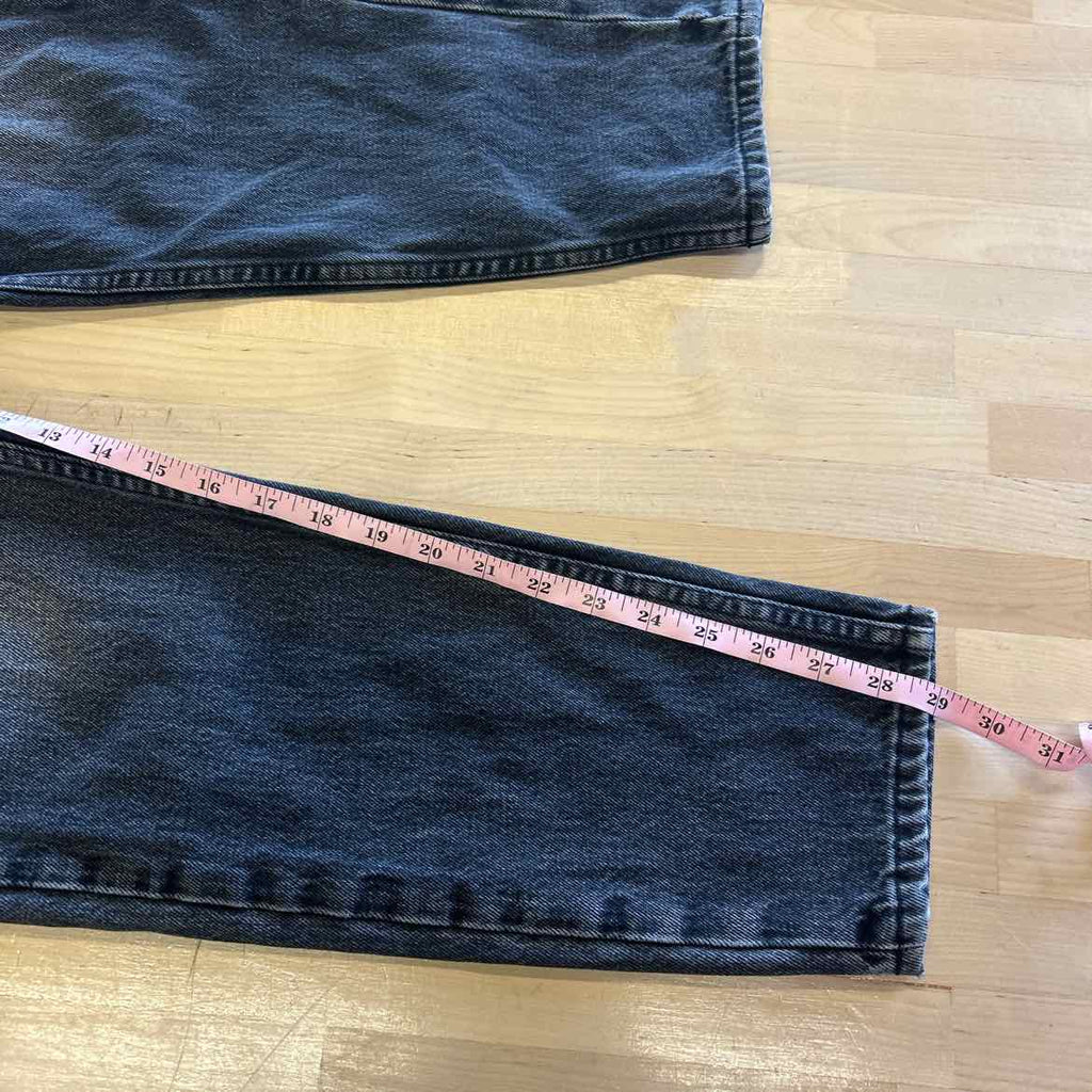 KSUBI Size 27 Black Cotton Preloved Jeans