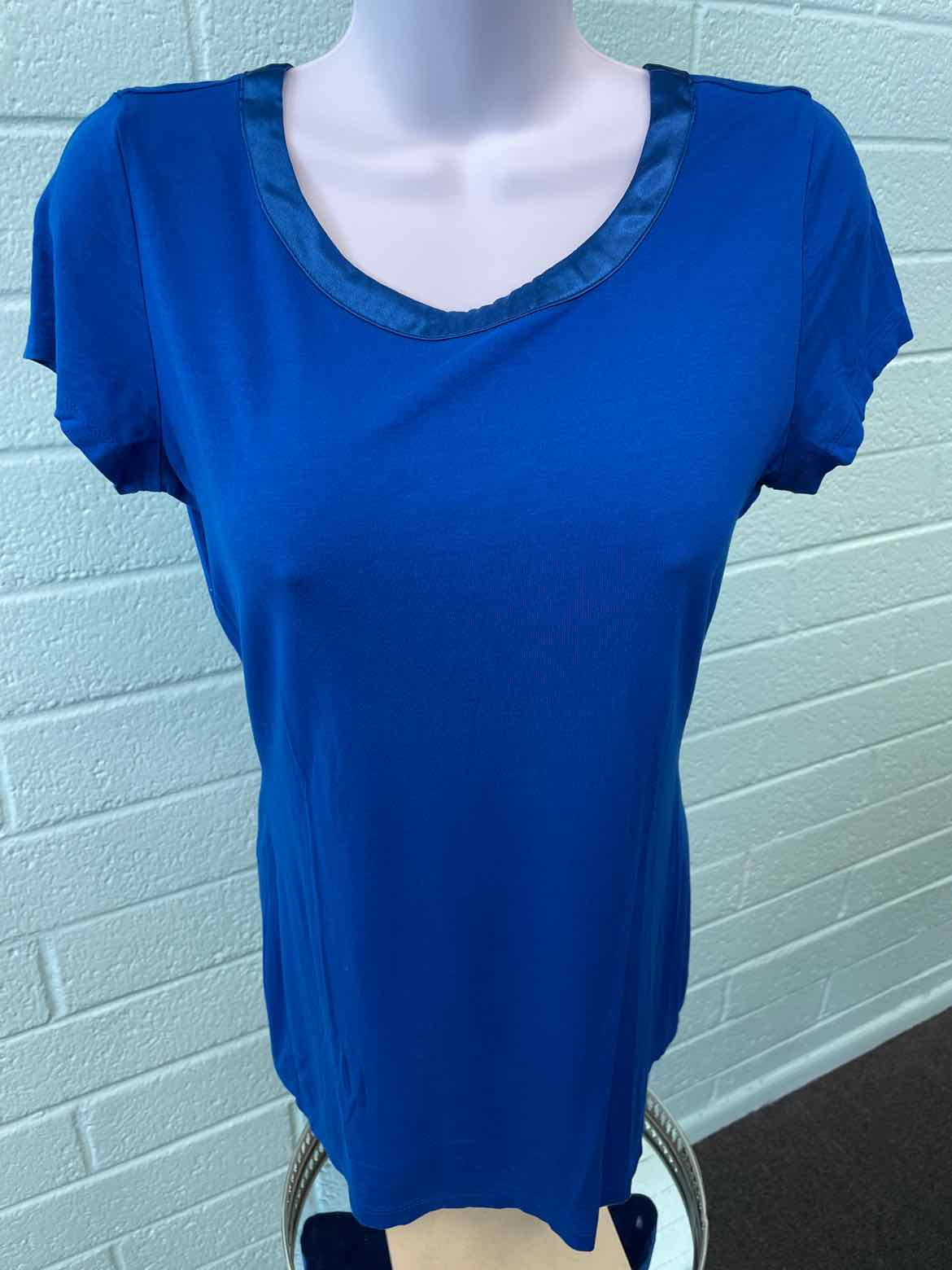 Alfani Size XS Bright Blue Shirt