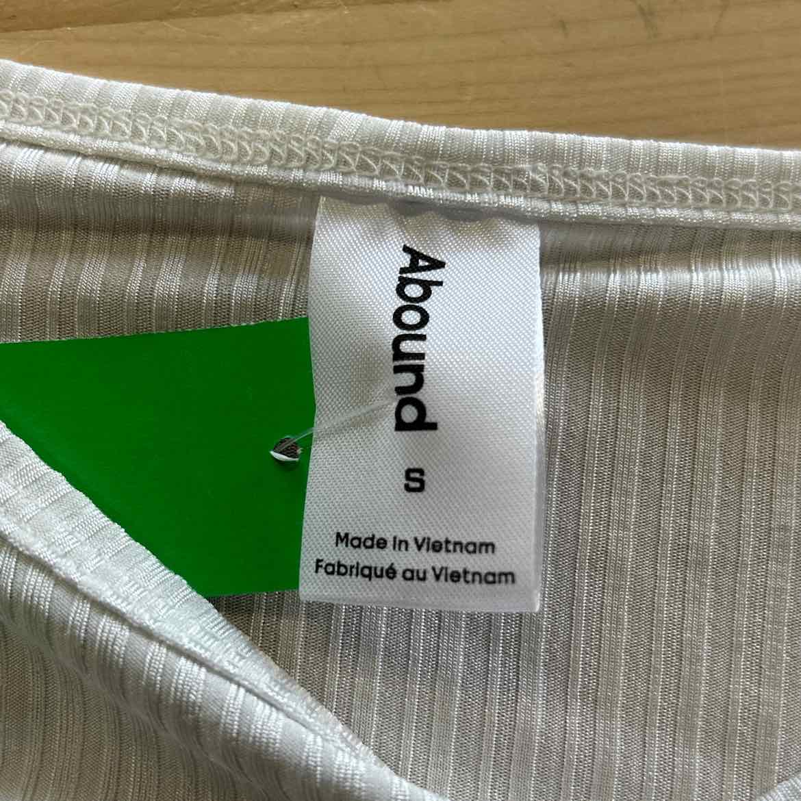 Abound Size S White Preloved Longsleeve