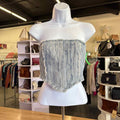 Edikted Size S Blue Preloved Tube