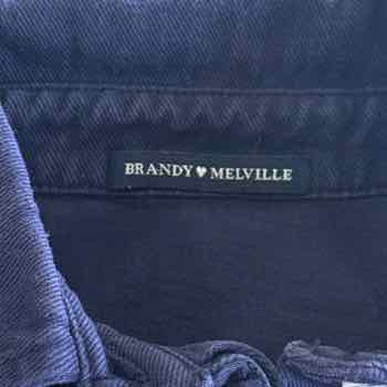 Brandy Melville Size XS Navy Polo