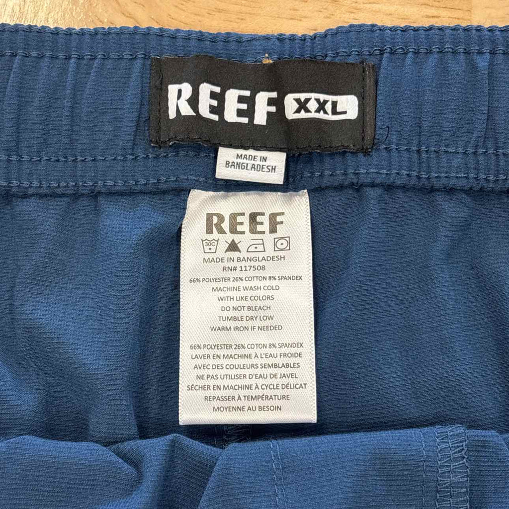 Reef Size XXL Navy MENS Athletic Shorts