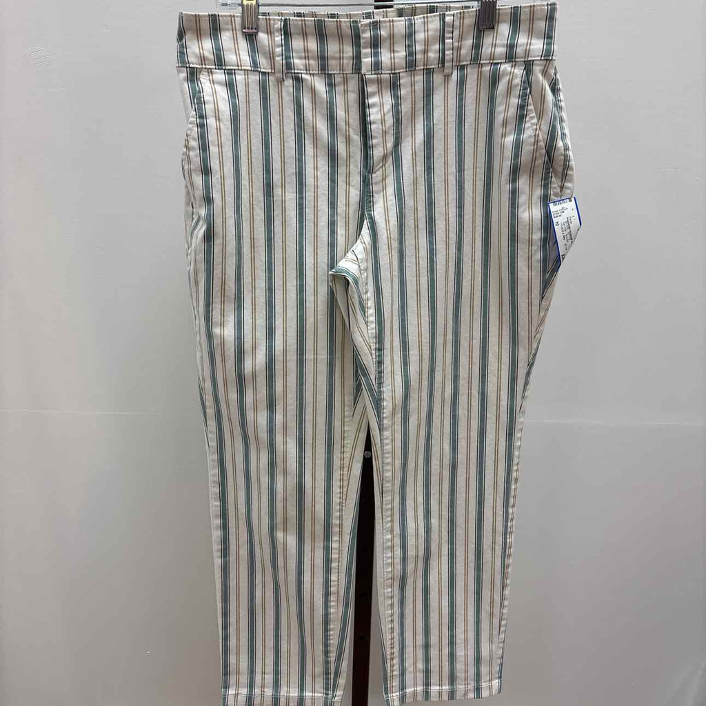 Loft Size 10 Blue White Preloved Pants