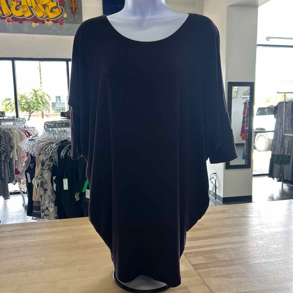 41 Hawthorn Size S Plum Preloved Blouse SS