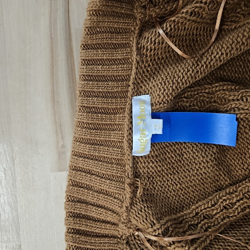 Sugar Moon Size S Brown Cardigan