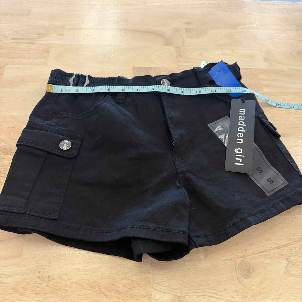 Madden Girl Women Size S Black New Shorts