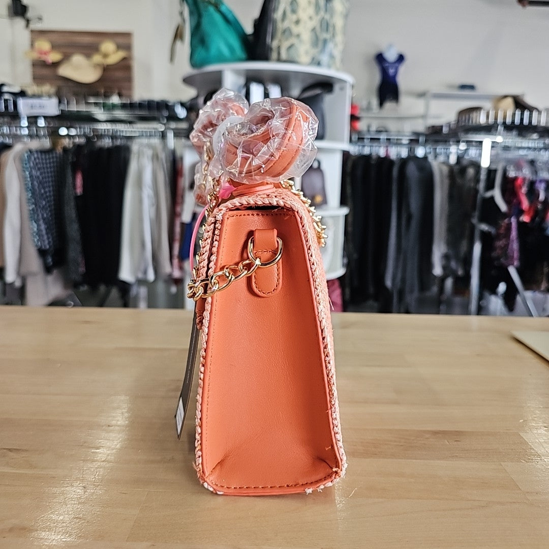 Like Dreams Neo Straw Crossbody - Orange
