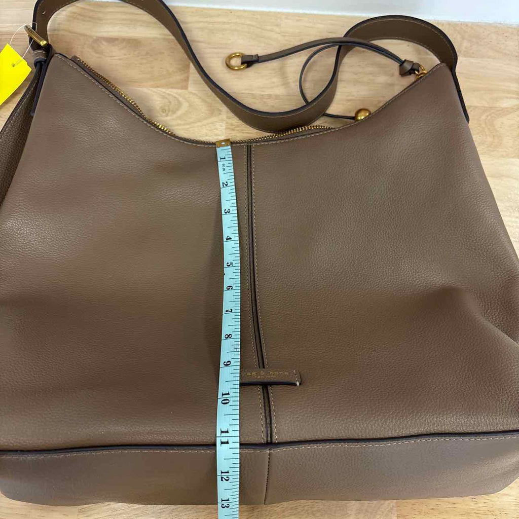 Rag & Bone Brown Pebbled Leather Preloved Handbag