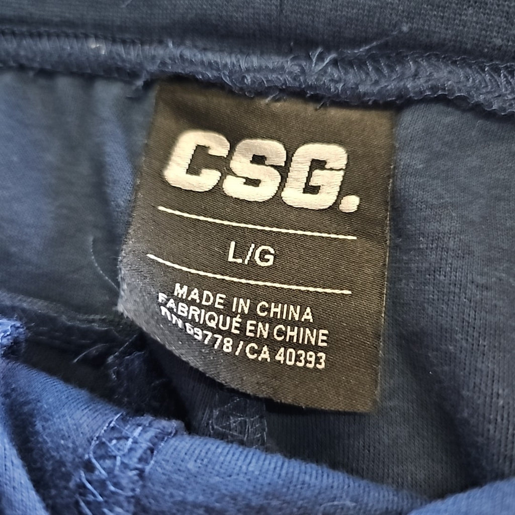 CS Size L Blue MENS Athletic Pants