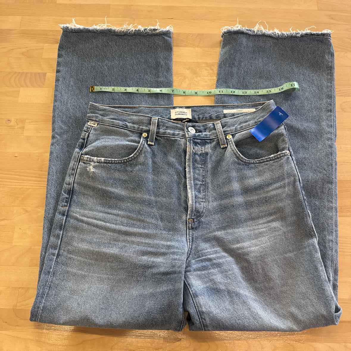 Citizens of Humanity Size 27 Blue Denim Preloved Jeans