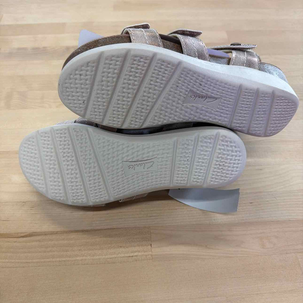 Clarks Size 7.5 Bronze New Sandals