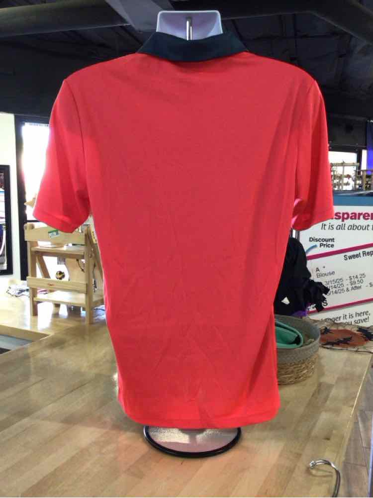 Adidas Size S Blue/Red Preloved MENS Polo