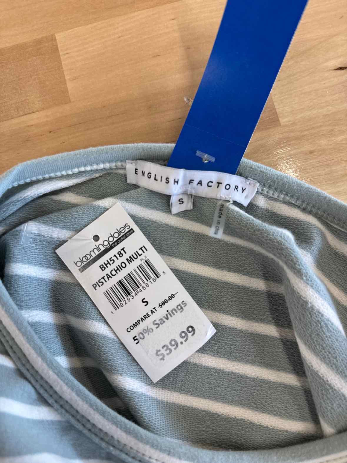English Factory Size S Multi Pastel Longsleeve
