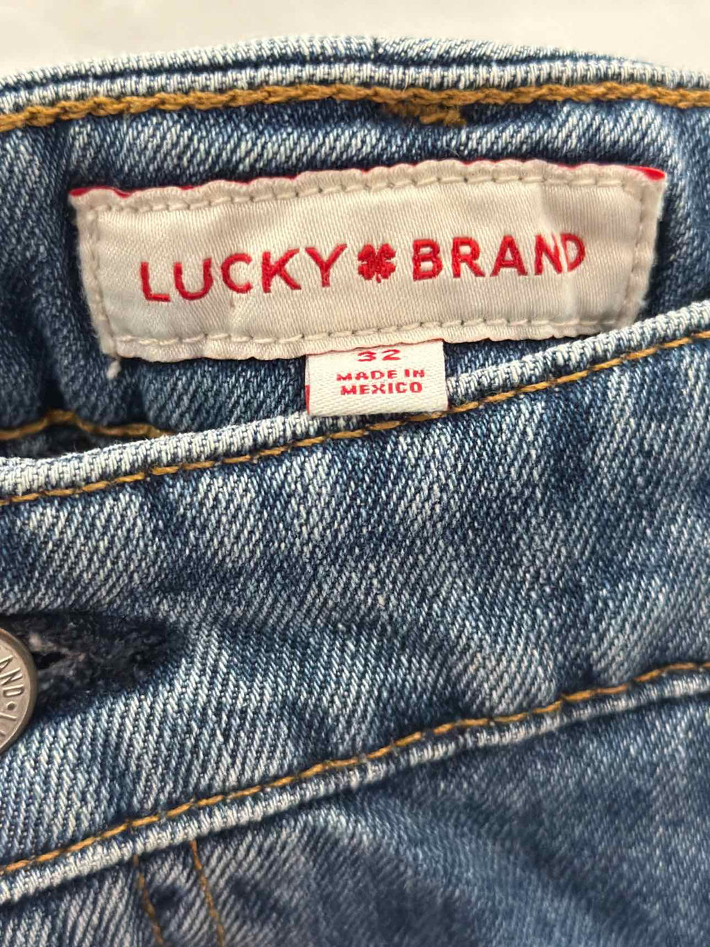 Lucky Brand Size 32 Denim Skirt