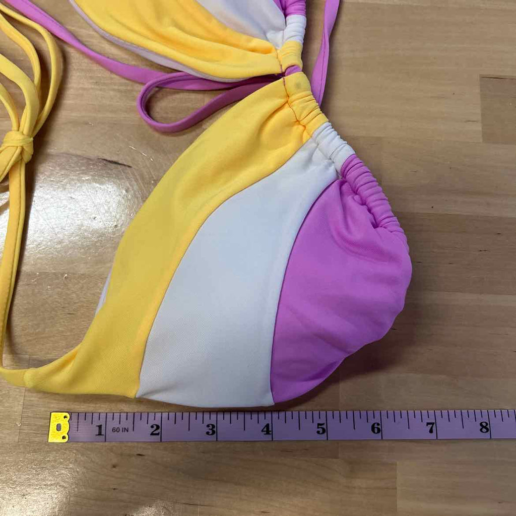 Hurley Size XL Summer Block Tri Womens Bikini Top