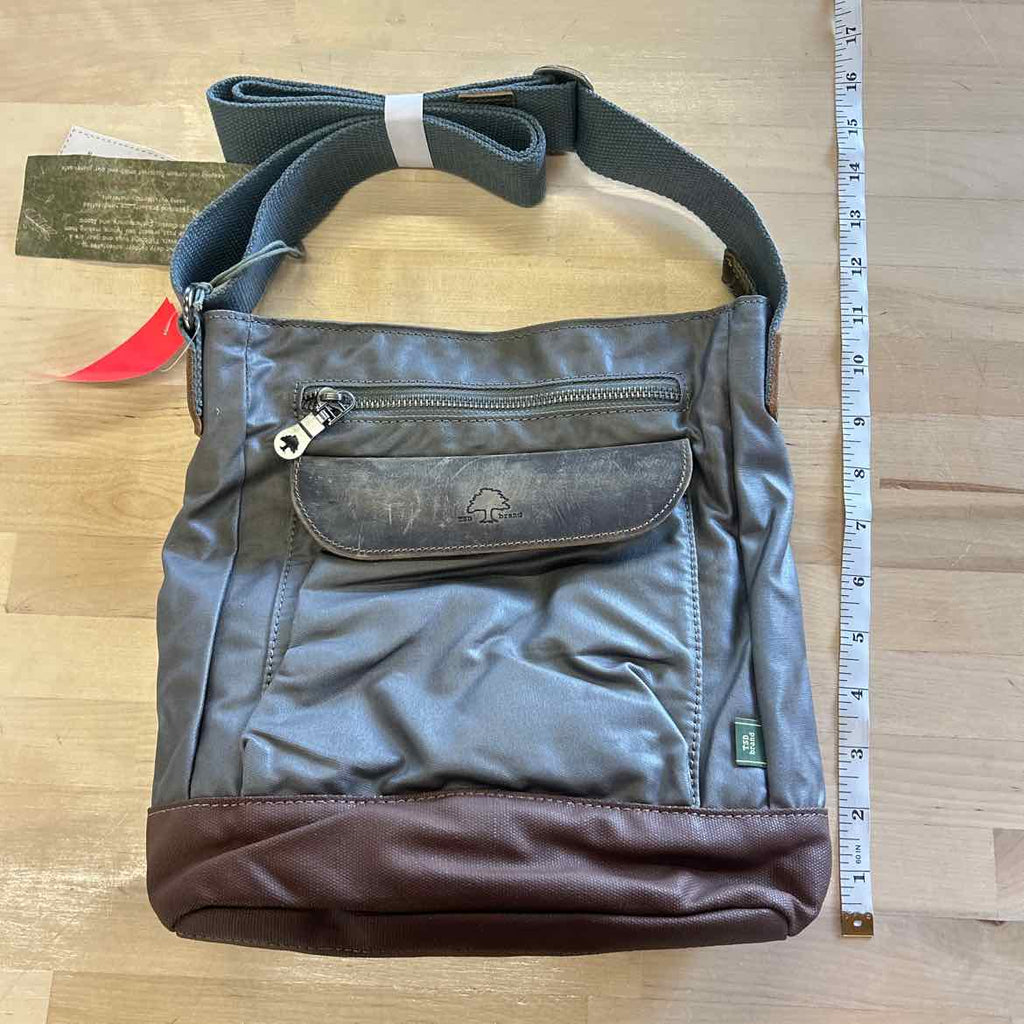 Tsd Brand Urban Light Coated Canvas Crossbody Bag