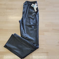 tinceltown Size 9 Black faux leather Pants