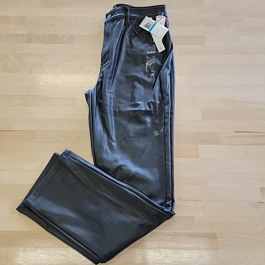 tinceltown Size 9 Black faux leather Pants
