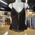 Kimchi Blue Size L Black Lace Preloved Tank