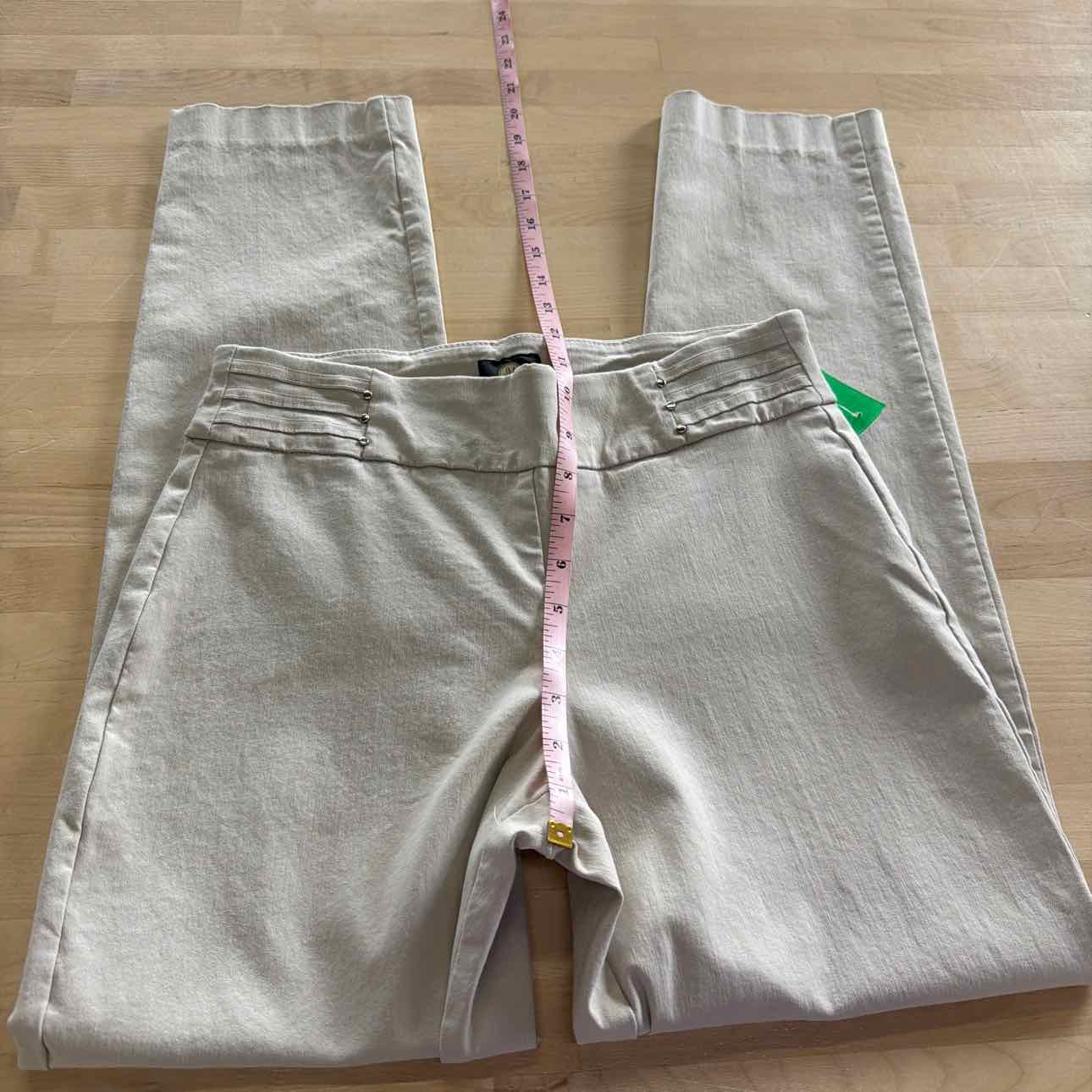 JM Collection Size S Tan Preloved Pants