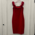 Zara Basic Size L Red Preloved Dress