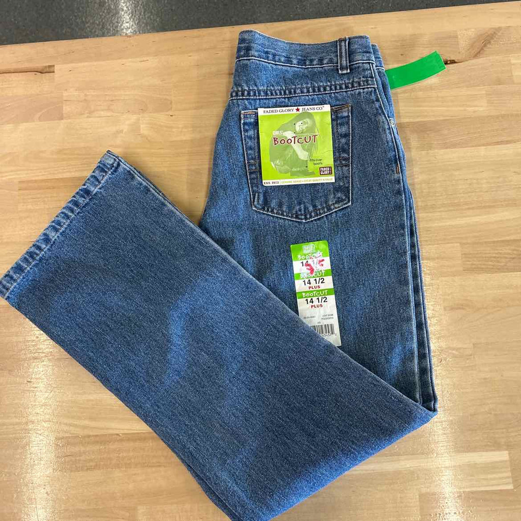 Faded Glory Size 14 Denim Preloved Jeans