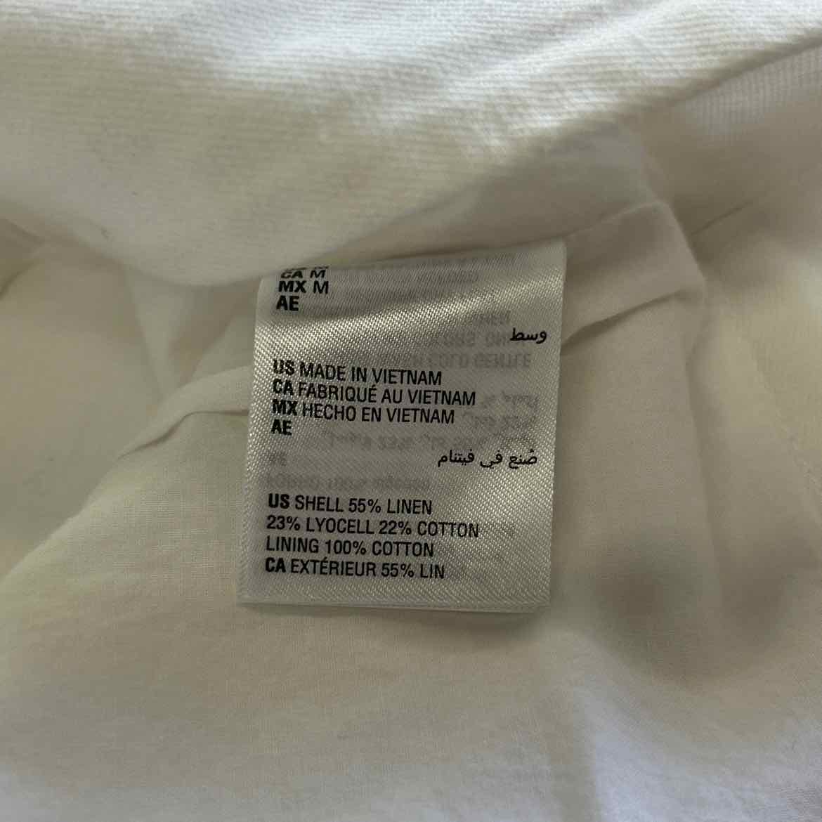 INC Women Size M White Preloved Shorts