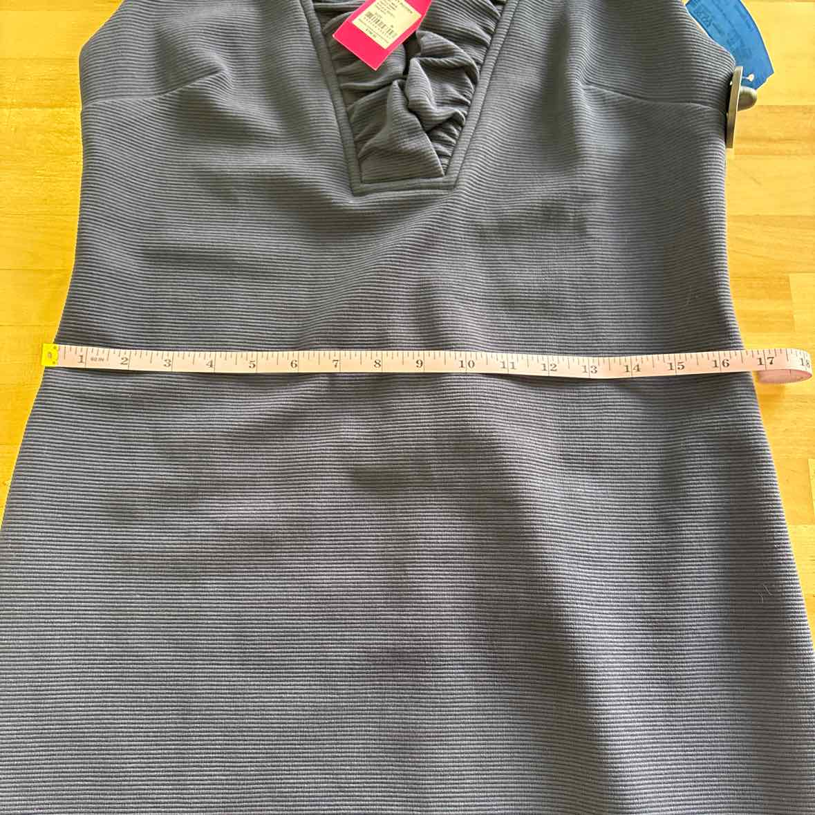 Lilly Pulitzer Size M  Tisbury Ruffled Sheath Dress, Navy Blue