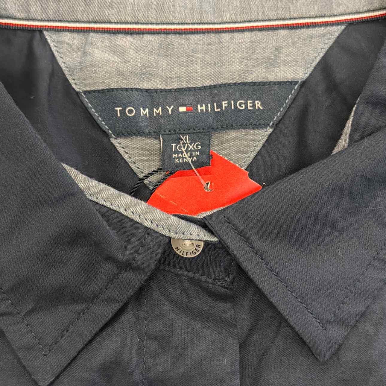 Tommy Hilfiger Women's Cotton Roll-Tab Button-up Shirt
