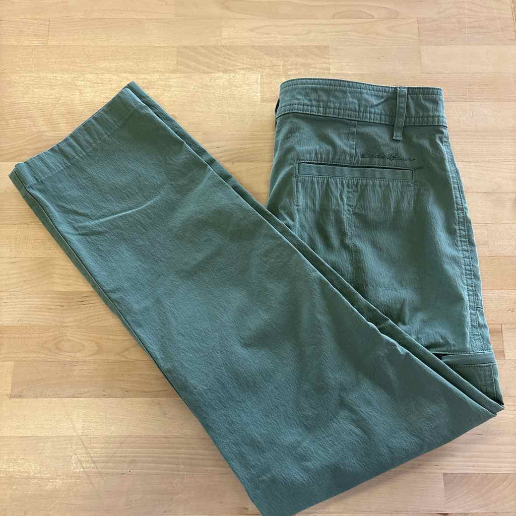 Eddie Bauer Size 4 Green Preloved Pants