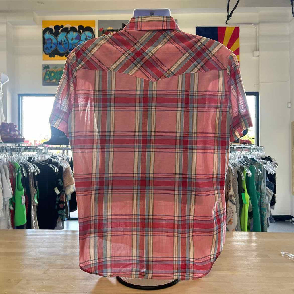 VIP Size L Pink Preloved MENS Button Down Shirt