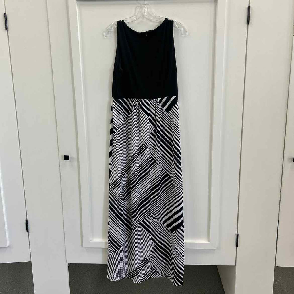 AB Studio Size XL Black/White Preloved Dress