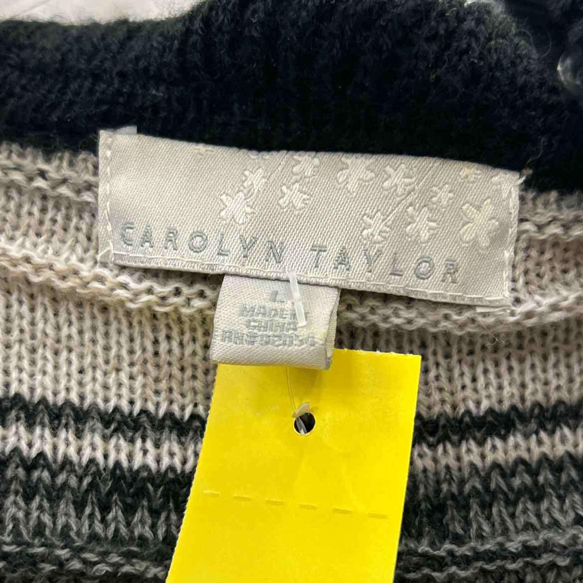 Carolyn Taylor Size L Gray Duster