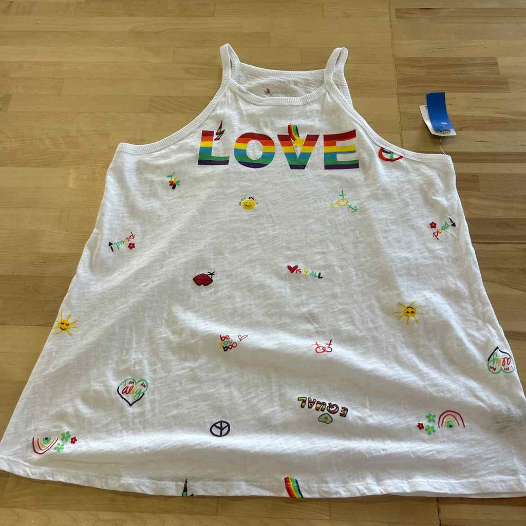 Torrid Size 1X White New Tank