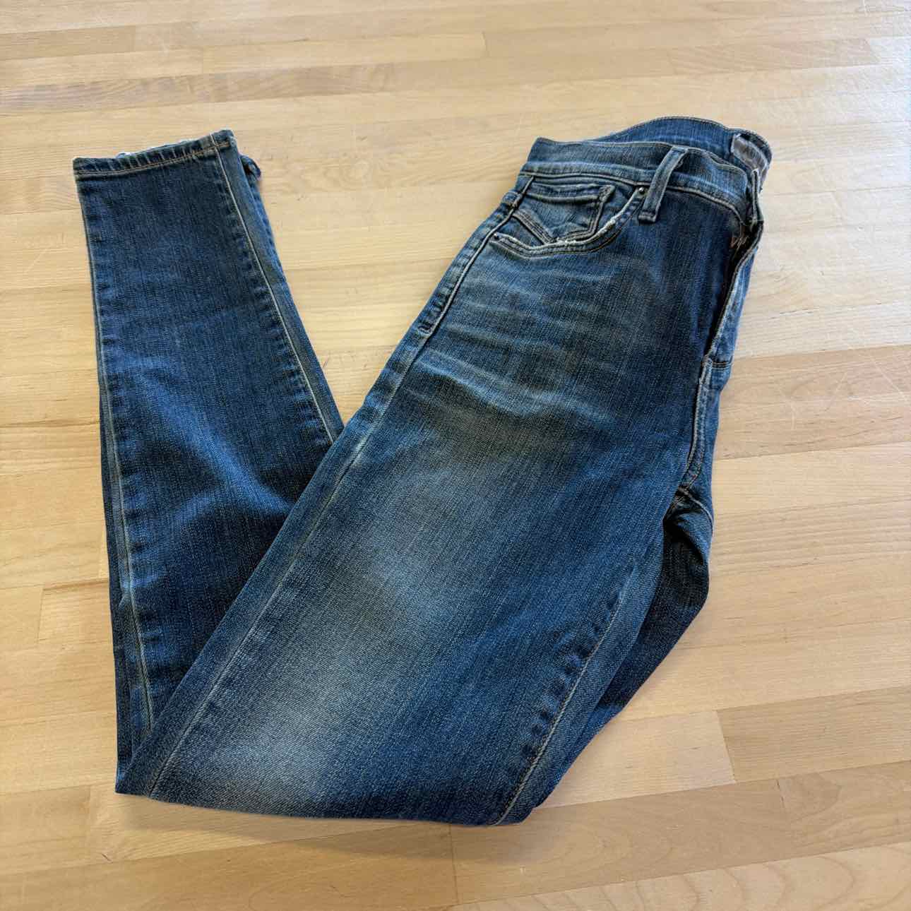 Agolde Size 25 Blue Denim Preloved Jeans