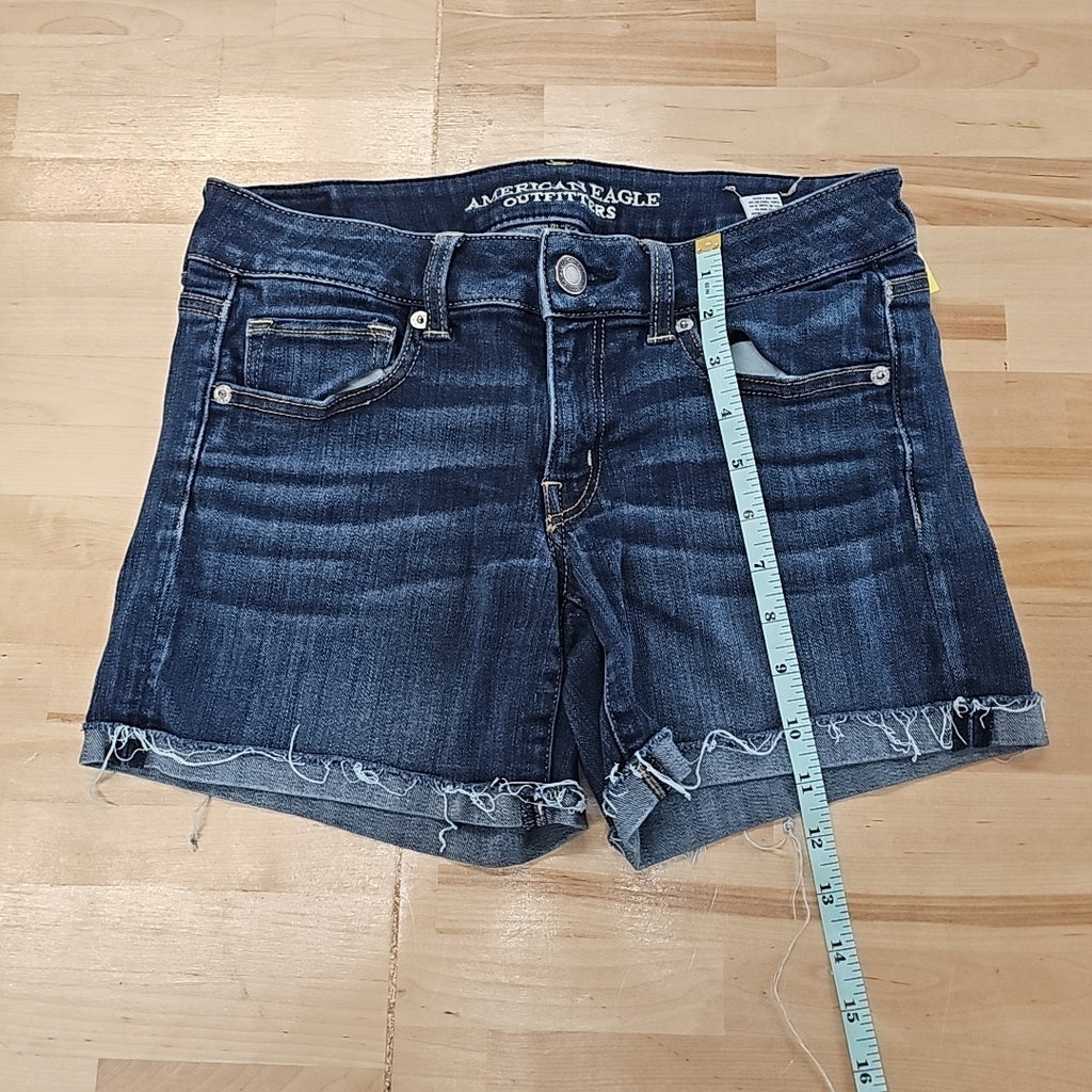 American Eagle Size 6 Denim Shorts