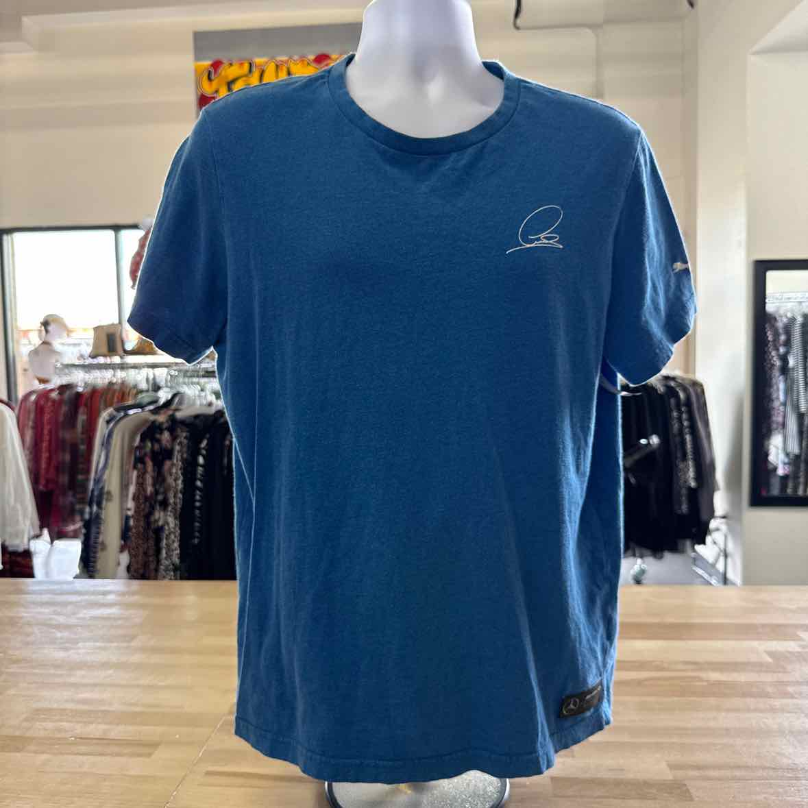 Puma Men's Size L Blue MENS T-shirt