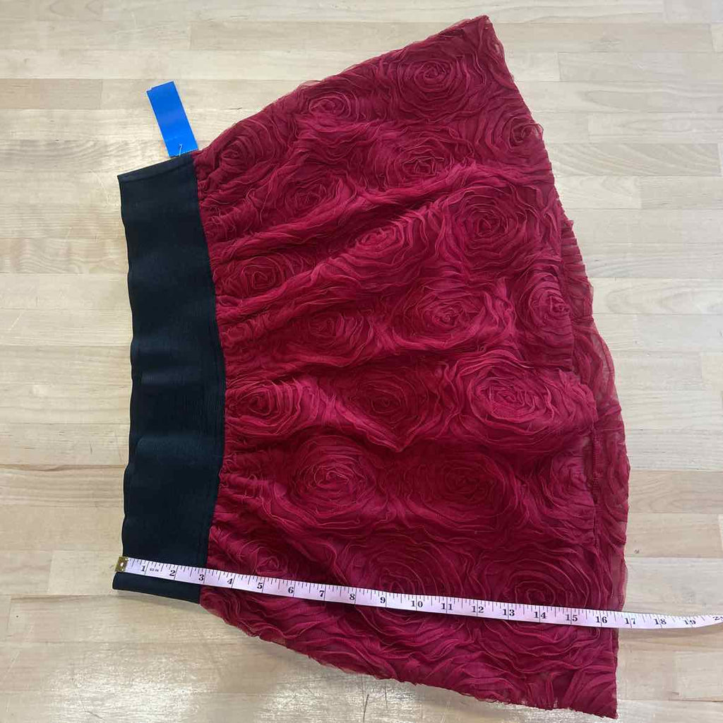 Stoosh Size L Red Preloved Skirt