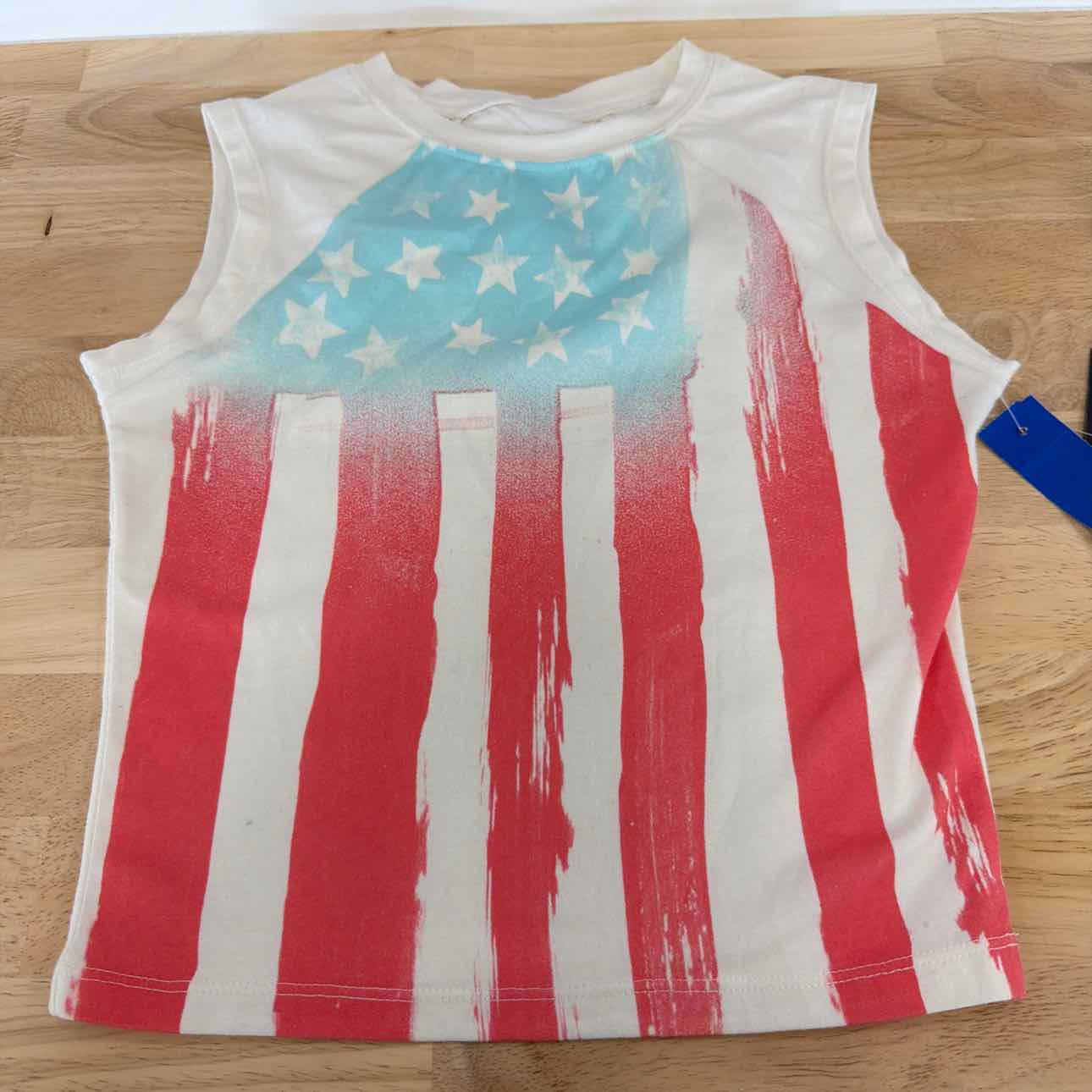 Grayson Threads Size XS Flag-Print T-Shir