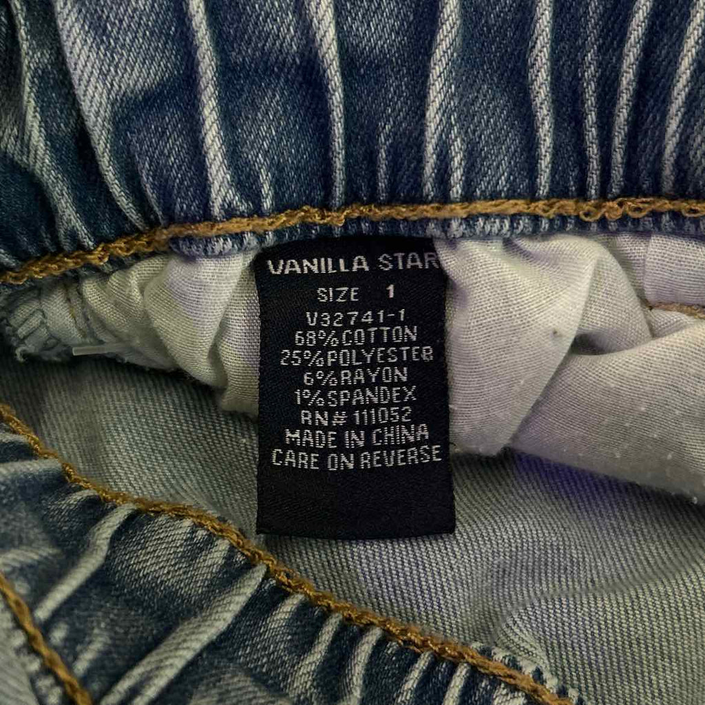 Vanilla Star Size 1 Blue Denim Shorts