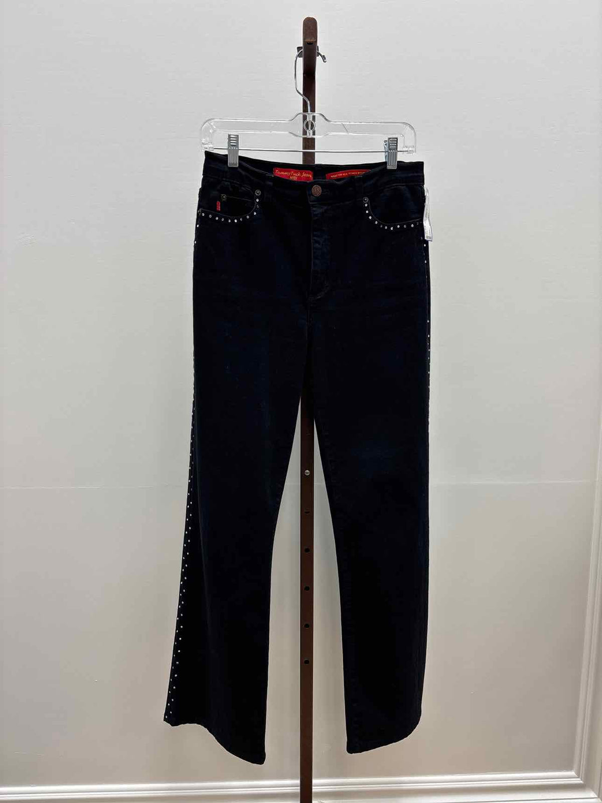 NYDJ Size 10 Black Jeans
