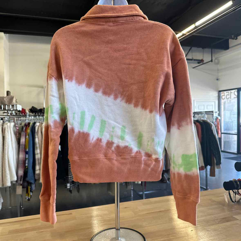 RE/DONE Size S Orange Sweater