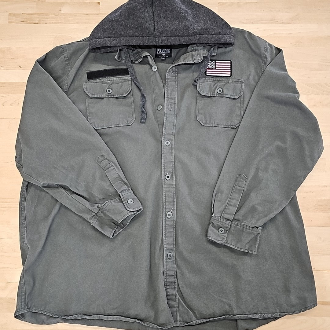 Premium Xpression Size 3XLT Gray Jacket