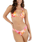 Hurley Size L Tropic Dreams Cheeky Scoop Bikini Bottoms