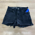 SONG Women Size 9 Black Denim Preloved Shorts