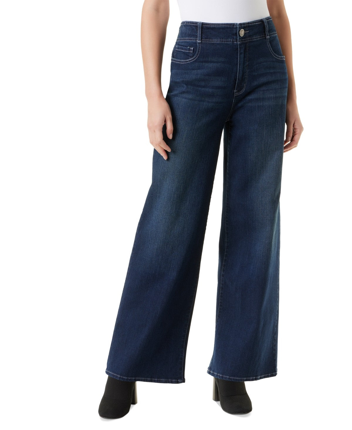 Gloria Vanderbilt Size 14 Denim Denim New Skirt